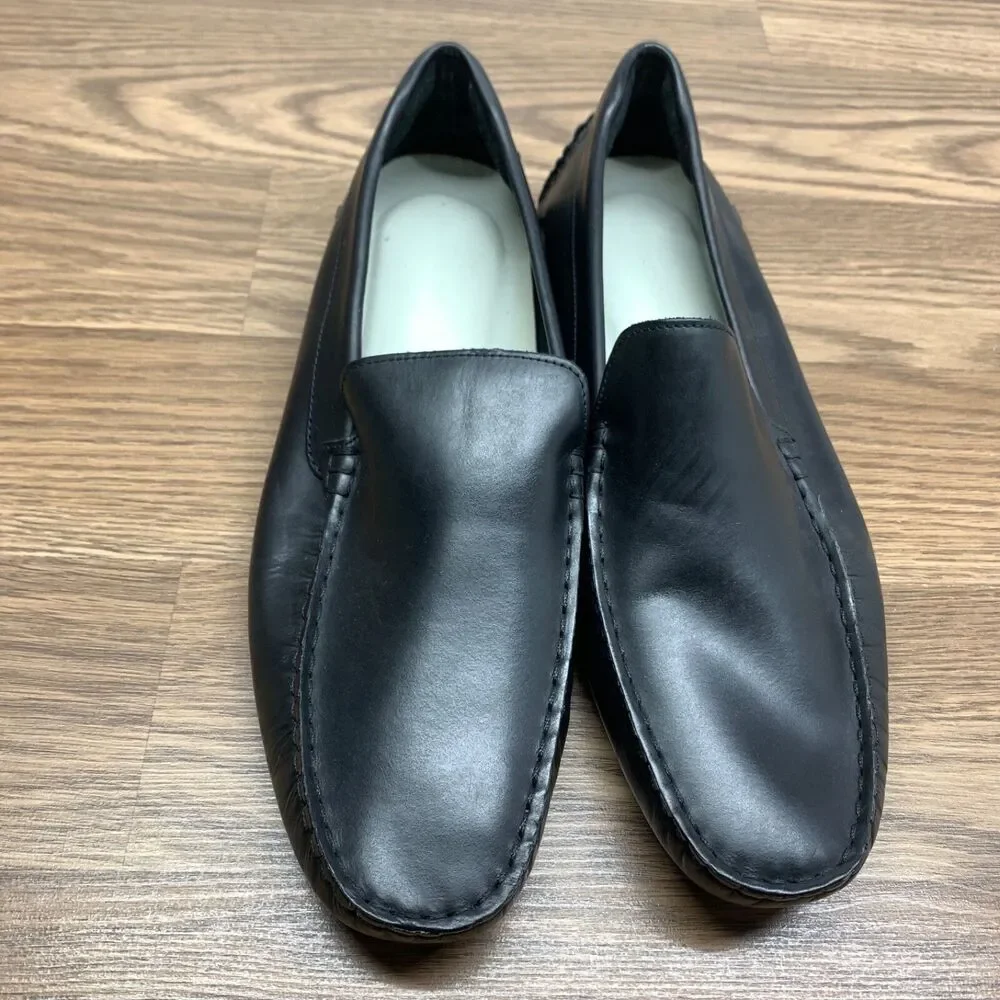 Lacoste Mens Piloter‎ 117 1 Loafer Fashion Black Size 11 US Casual Shoes Slip On